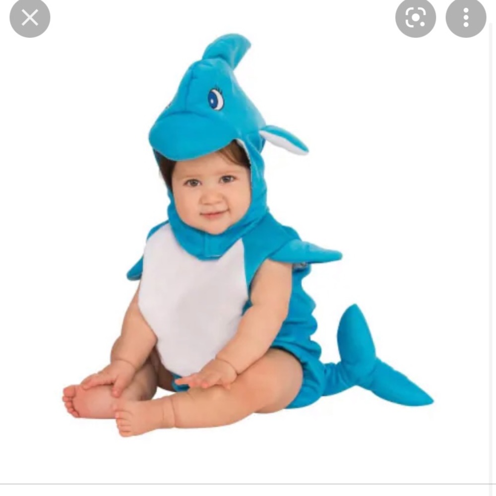 Infant dolphin Halloween costume